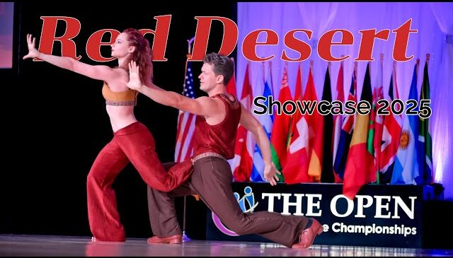 Red Desert | West Coast Swing Showcase 3rd Place | The Open 2025 | Chantelle & Joel